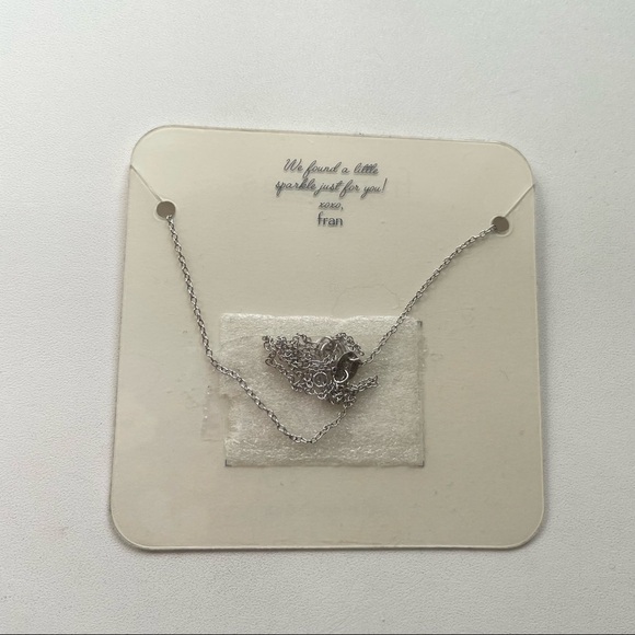 3/$45 Sterling sliver mini arrow necklace - Picture 3 of 3